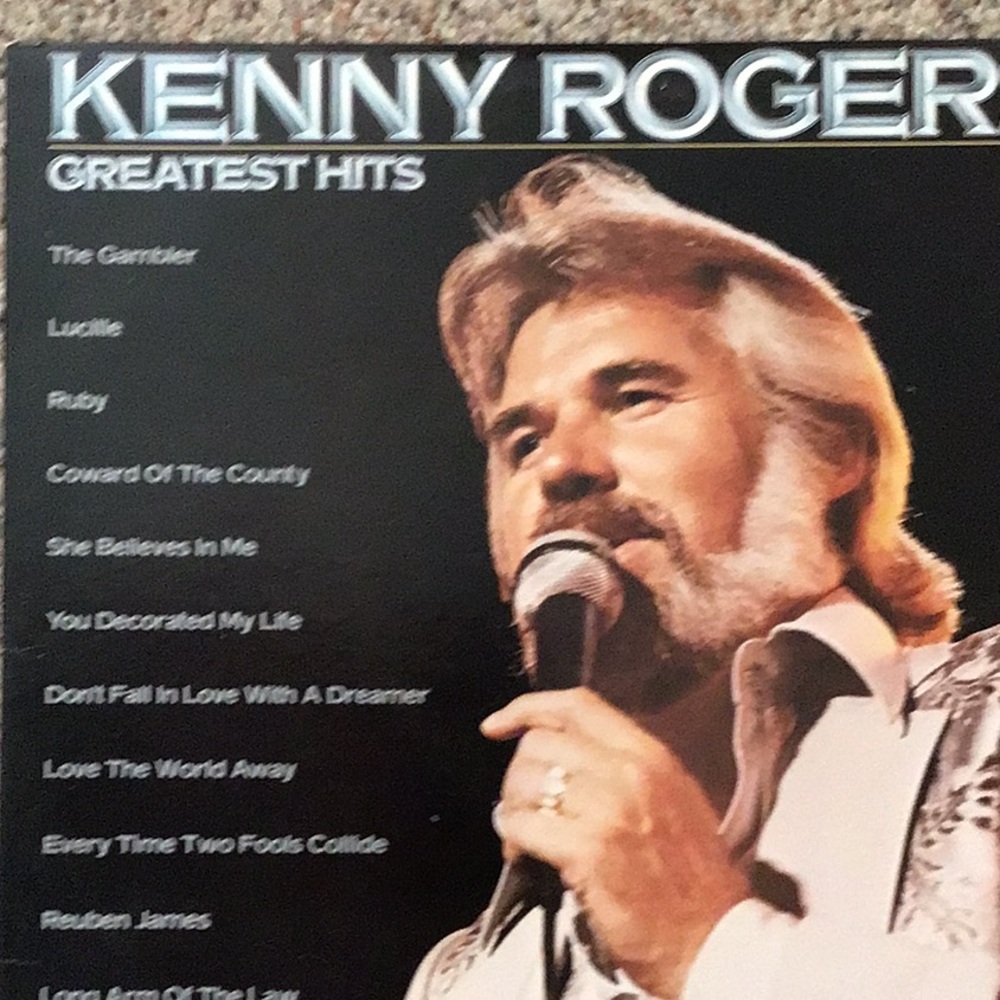Kenny Rogers Vinyl Record Collection